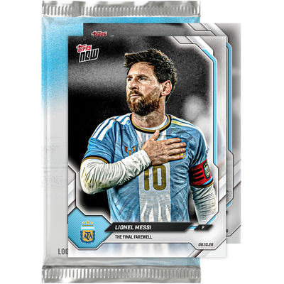 Lionel Messi - 2026 Argentina Topps NOW® - Final Farewell Pack