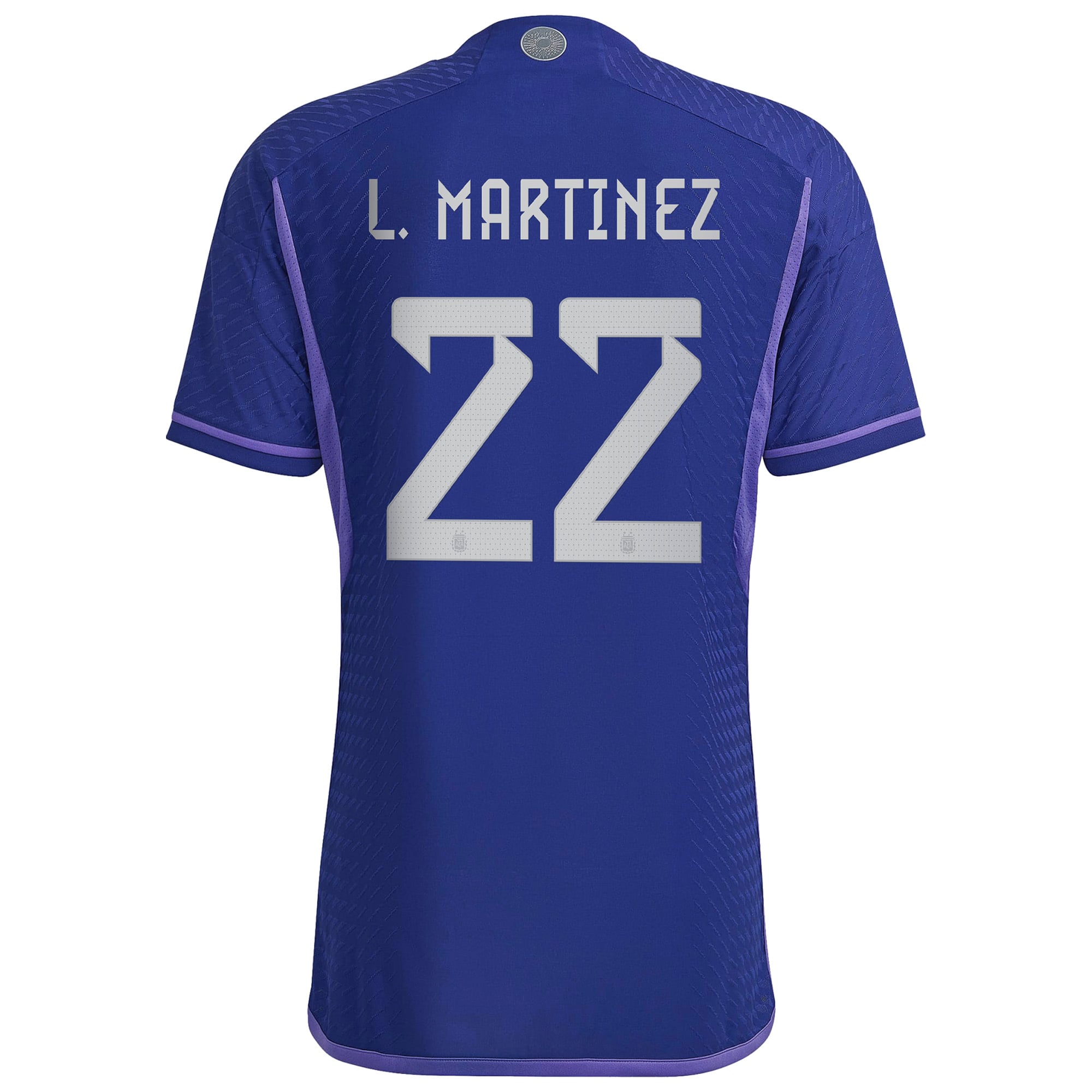 Lautaro Martinez Argentina National Team adidas 2022/23 Away