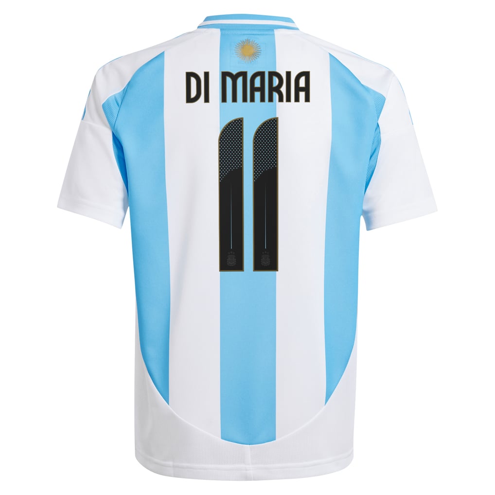 Angel Di Maria Argentina National Team adidas Youth 2024 Home