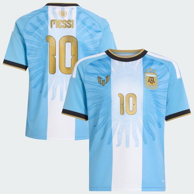 Lionel Messi Argentina National Team adidas Youth AFA x Messi Replica Jersey - Light Blue