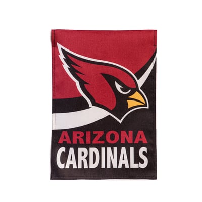  Arizona Cardinals 12.5" x 28" Color Wave Double-Sided Burlap Garden Flag