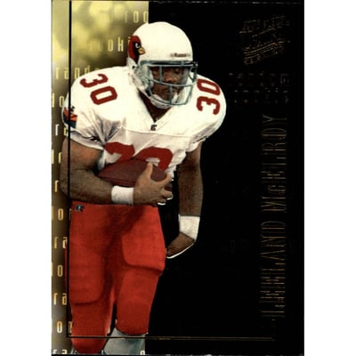 1996 Ultra Sensations Random Rookies Gold #3 Leeland McElroy