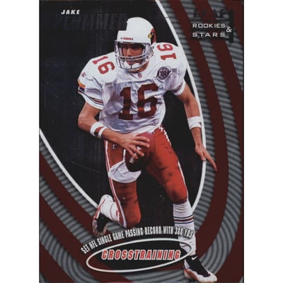 1998 Leaf Rookies and Stars Cross Training #9 Jake Plummer
