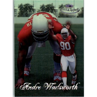 1998 Topps Gold Label Class 2 Black #52 Andre Wadsworth