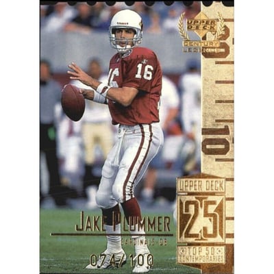 1999 Upper Deck Century Legends Century Collection #75 Jake Plummer