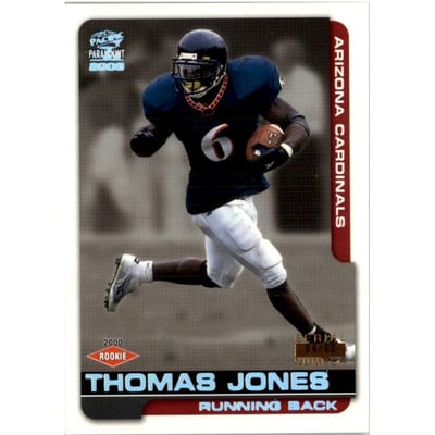 2000 Paramount HoloSilver #2 Thomas Jones