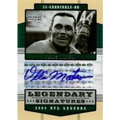 2004 Upper Deck Legends Legendary Signatures #LSOM Ollie Matson