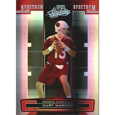 2005 Absolute Memorabilia Spectrum Silver #2 Kurt Warner