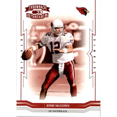 2005 Throwback Threads Red #3 Josh McCown