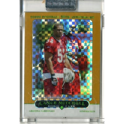 2005 Topps Chrome Gold Xfractors #247 Lance Mitchell