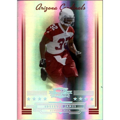 2006 Donruss Threads Silver Holofoil #49 Edgerrin James