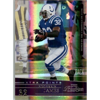 2006 Playoff Prestige Xtra Points Purple #67 Edgerrin James