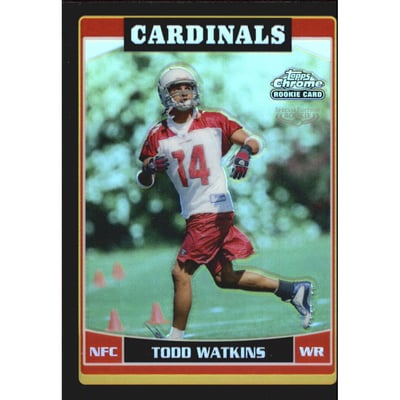 2006 Topps Chrome Black Refractors #235 Todd Watkins