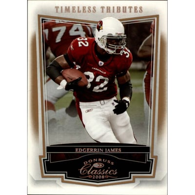 2008 Donruss Classics Timeless Tributes Bronze #1 Edgerrin James