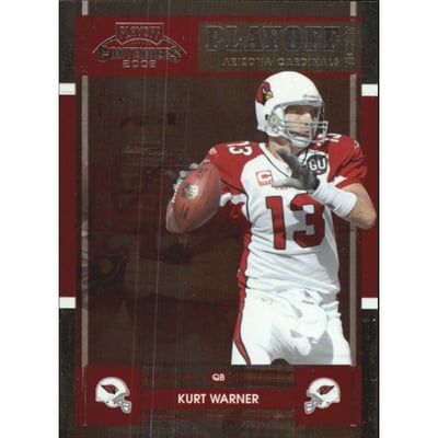 2008 Playoff Contenders Playoff Ticket #1 Kurt Warner