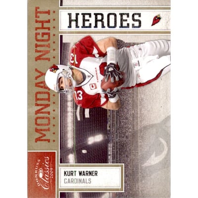 2009 Donruss Classics Monday Night Heroes Gold #19 Kurt Warner