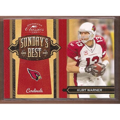 2009 Donruss Classics Sunday's Best Gold #23 Kurt Warner