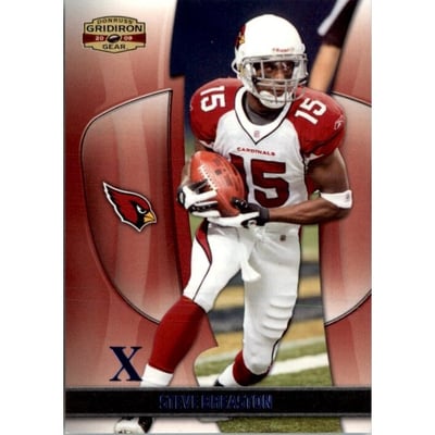 2009 Donruss Gridiron Gear Platinum X's #84 Steve Breaston