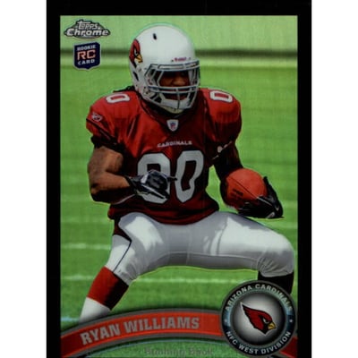 2011 Topps Chrome Black Refractors #71 Ryan Williams