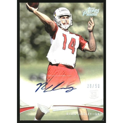 2012 Topps Prime Rookie Autographs Silver Rainbow #94 Ryan Lindley