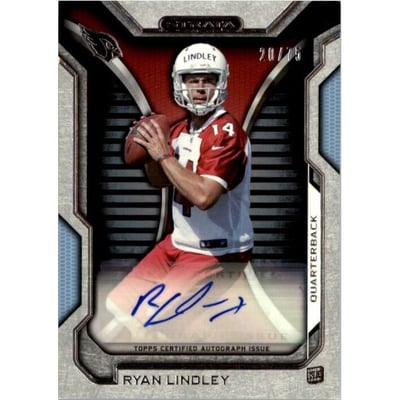 2012 Topps Strata Rookie Autographs Blue #RARL Ryan Lindley