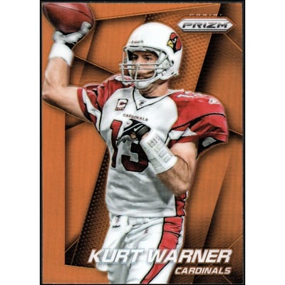 2014 Panini Prizm Prizms Orange #33 Kurt Warner