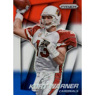 2014 Panini Prizm Prizms Red White and Blue #33 Kurt Warner