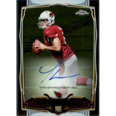 2014 Topps Chrome Rookie Autographs #151 Logan Thomas