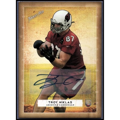 2014 Topps Turkey Red Autographs #18 Troy Niklas