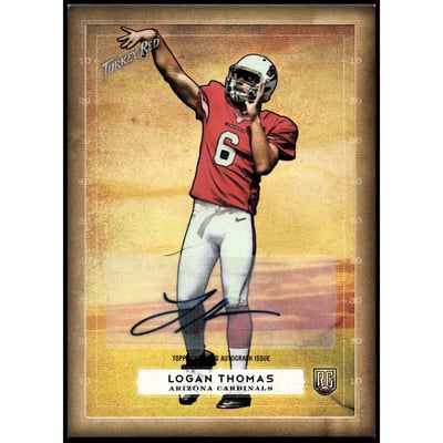 2014 Topps Turkey Red Autographs #89 Logan Thomas