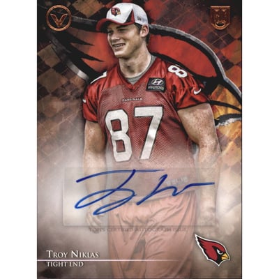 2014 Topps Valor Autographs #VATN Troy Niklas