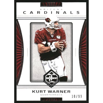2017 Limited Silver Spotlight #91 Kurt Warner