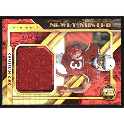 2018 Panini Gold Standard Newly Minted Memorabilia #12 Christian Kirk