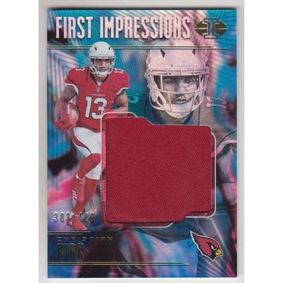 2018 Panini Illusions First Impressions Memorabilia #5 Christian Kirk/499