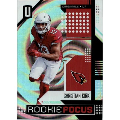2018 Panini Unparalleled Rookie Focus Whirl #15 Christian Kirk