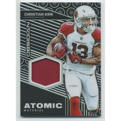2019 Panini Obsidian Atomic Materials #26 Christian Kirk