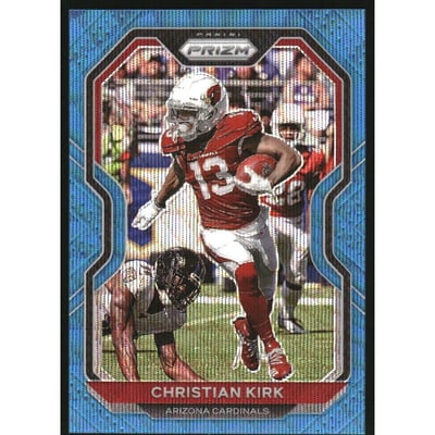 2020 Panini Prizm Prizms Blue Wave #264 Christian Kirk