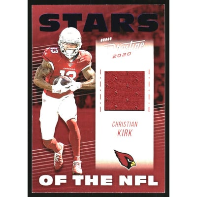 2020 Prestige Stars of the NFL Jerseys Xtra Points Blue #25 Christian Kirk