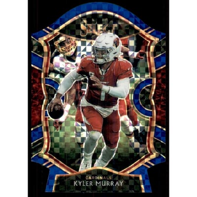 2020 Select Prizm Blue Die Cut #5 Kyler Murray