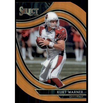 2020 Select Prizm Orange Die Cut #305 Kurt Warner