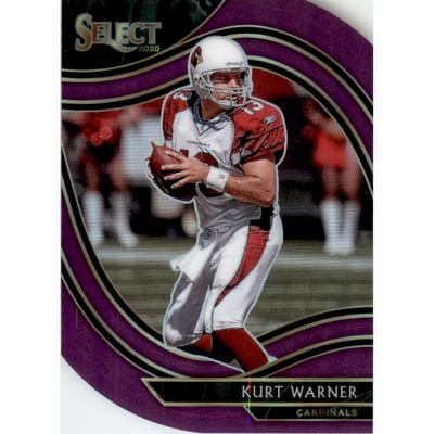 2020 Select Prizm Purple Die Cut #305 Kurt Warner