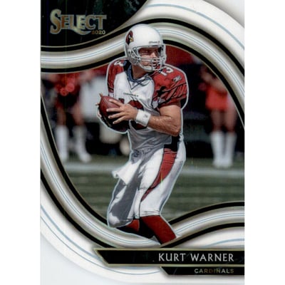2020 Select Prizm White Die Cut #305 Kurt Warner