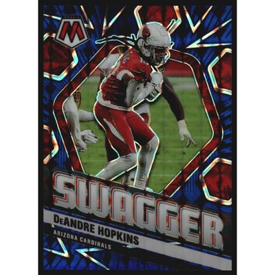 2021 Panini Mosaic Swagger Mosaic Blue #7 DeAndre Hopkins