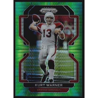 2021 Panini Prizm Prizms Hyper #82 Kurt Warner