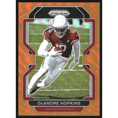 2021 Panini Prizm Prizms Orange #75 DeAndre Hopkins
