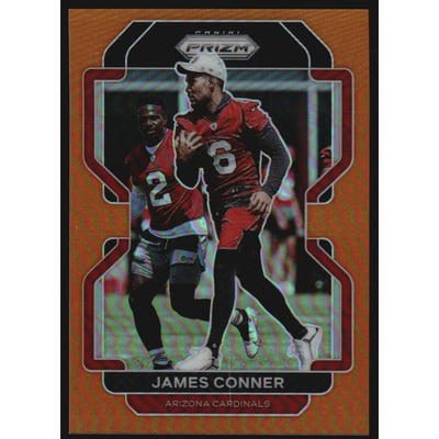 2021 Panini Prizm Prizms Orange #78 James Conner