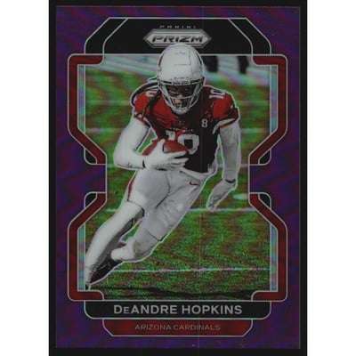 2021 Panini Prizm Prizms Purple #75 DeAndre Hopkins