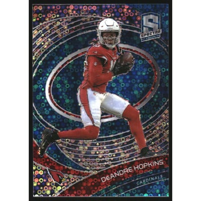 2021 Panini Spectra Neon Blue #2 DeAndre Hopkins