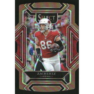2021 Select Prizm Copper Die Cut #228 Zach Ertz