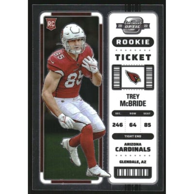 2022 Panini Contenders Optic #93 Trey McBride RC